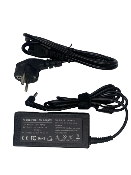 AC Adapter till Asus 19V 2.37A 45W, 4.0×1.35 in de groep COMPUTERS & RANDAPPARATUUR / Laptops & accessoires / Computeroplader / Laptop oplader / Tot 14 inch bij TP E-commerce Nordic AB (38-94422)
