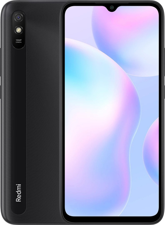 Xiaomi Redmi 9AT 2/32GB Granite Grey in de groep SMARTPHONE & TABLETS / Mobiele telefoons & smartphones bij TP E-commerce Nordic AB (38-94442)