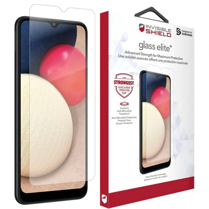 ZAGG InvisibleShield Ultra Clear+ Samsung Galaxy A02s Scherm in de groep SMARTPHONE & TABLETS / Mobielbescherming / Samsung bij TP E-commerce Nordic AB (38-94514)