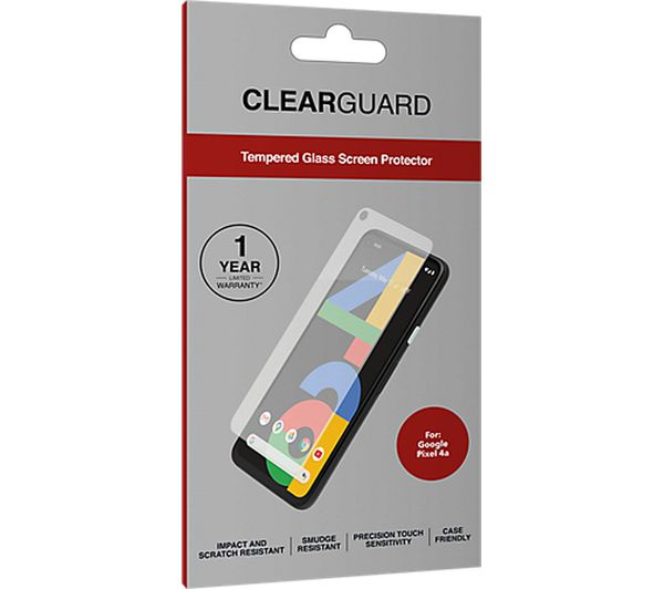 ZAGG ClearGuard Glass Google Pixel 4A schermbeschermer in de groep SMARTPHONE & TABLETS / Mobielbescherming / Google bij TP E-commerce Nordic AB (38-94516)