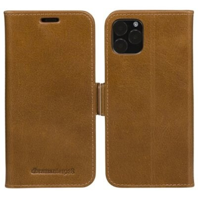 dbramante1928 iPhone 11 Pro Max Copenhagen Slim Case, Bruin in de groep SMARTPHONE & TABLETS / Mobielbescherming / Apple / iPhone 11 Pro Max / Wallet Case bij TP E-commerce Nordic AB (38-94526)