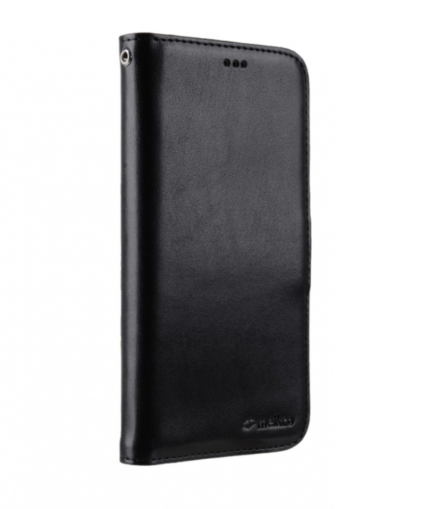 Melkco Portemonneehoesje voor iPhone 12 Pro Max, zwart in de groep SMARTPHONE & TABLETS / Mobielbescherming / Apple / IPL en laser / Wallet Case bij TP E-commerce Nordic AB (38-94532)
