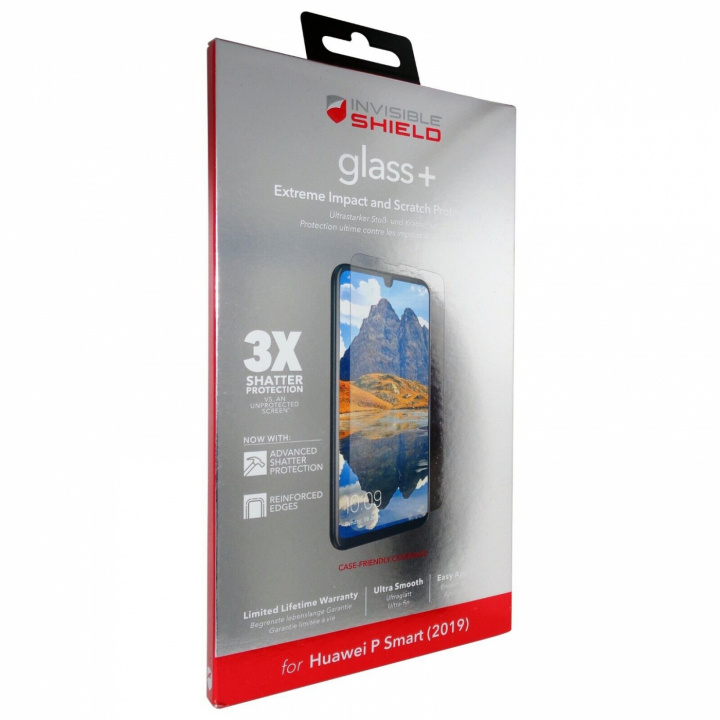 ZAGG InvisibleShield Glass+ Screenprotector voor Huawei P Smart 2019 in de groep SMARTPHONE & TABLETS / Mobielbescherming / Huawei bij TP E-commerce Nordic AB (38-94533)