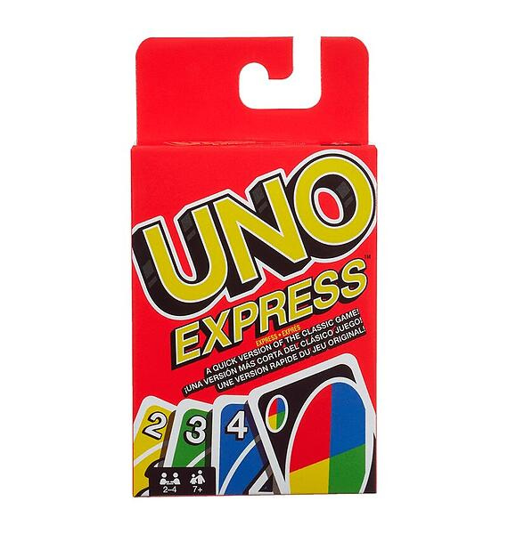 UNO EXPRESS Kaartspel in de groep SPEELGOED, KINDER- & BABYPRODUCTEN / Speelgoed / Bordspellen / Familiespellen bij TP E-commerce Nordic AB (38-94555)