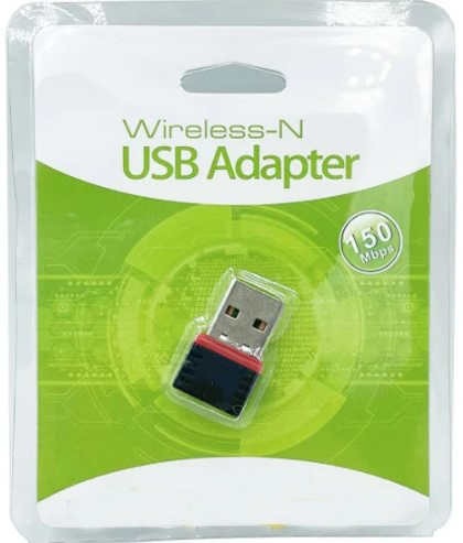 Wireless-N USB Adapter - WiFi 4, 150 Mbps in de groep COMPUTERS & RANDAPPARATUUR / Netwerk / Netwerkkaarten / USB Draadloos bij TP E-commerce Nordic AB (38-94624)