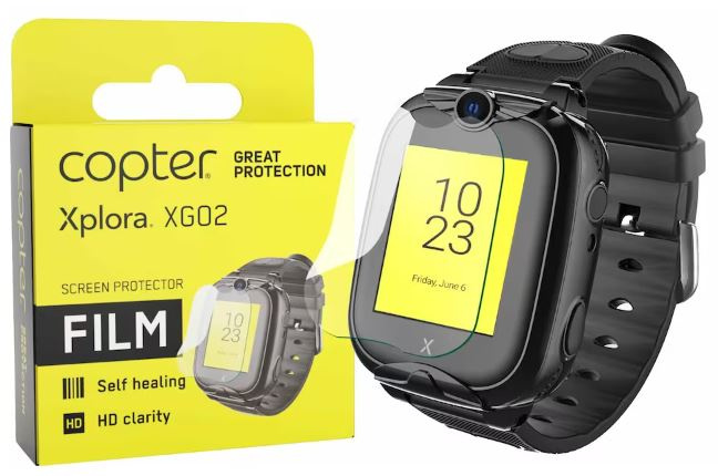 Copter Screen Protection Xplora XGO2 in de groep SPORT, VRIJE TIJD & HOBBY / Smartwatch & Activiteitsmeters / Smartwatches bij TP E-commerce Nordic AB (38-94690)