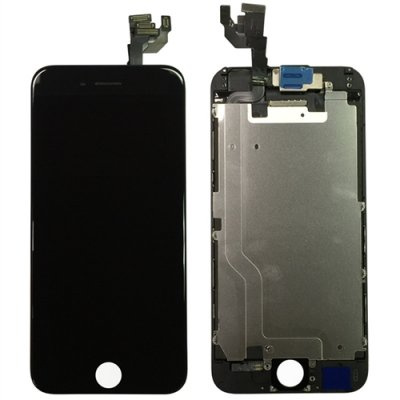 Compleet iPhone 6 Plus scherm met onderdelen, zwart in de groep SMARTPHONE & TABLETS / Reservdelar bij TP E-commerce Nordic AB (38-94698)