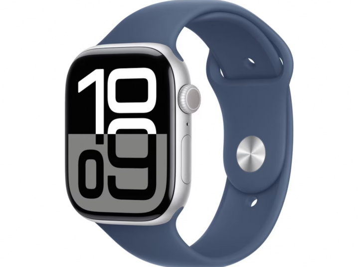 Apple Watch Series 10 GPS + LTE 42 mm Aluminium (zilver) in de groep SPORT, VRIJE TIJD & HOBBY / Smartwatch & Activiteitsmeters / Smartwatches bij TP E-commerce Nordic AB (38-94775)