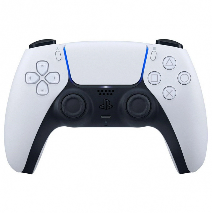 Sony PlayStation 5 (PS5) DualSense Draadloze Controller (Wit) in de groep HOME ELECTRONICS / Spelconsoles en accessoires / Sony PlayStation 5 / Accessoires bij TP E-commerce Nordic AB (38-94785)