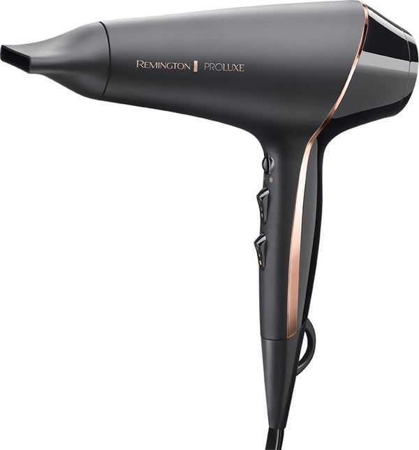 Remington PROLuxe Midnight Edition 2400 W Zwart, Goud in de groep BEAUTY & HEALTH / Haar & Styling / Stylingtools / Haardroger bij TP E-commerce Nordic AB (38-94786)