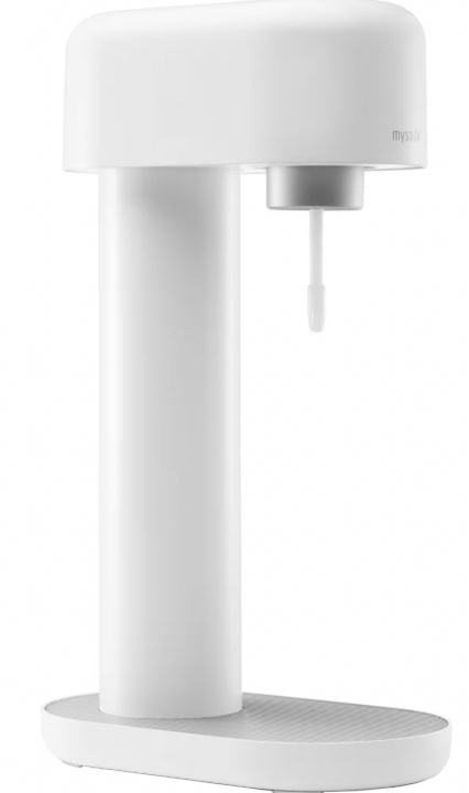 MySoda Ruby White Excl. CO2 Cartridge in de groep HUISHOUDEN & TUIN / Huishoudelijke apparaten / Water & Sap / Carbonatatiemachines / Carbonatatiemachines bij TP E-commerce Nordic AB (38-94864)