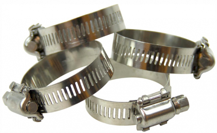 Swim & Fun Hose Clamps Stainless Steel, 4 pcs in de groep HUISHOUDEN & TUIN / Tuinproducten / Zwembad & Accessoires / Zwembadslang bij TP E-commerce Nordic AB (38-94959)
