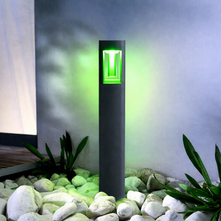 Pollare 9W 3500-4000K IP54 900mm, Svart in de groep HUISHOUDEN & TUIN / Elektriciteit & Verlichting / Buitenverlichting / Tuinverlichting bij TP E-commerce Nordic AB (38-94995)