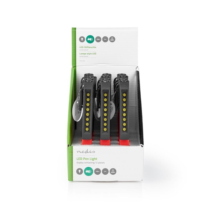 LED-pennficklampa LED-display in de groep SPORT, VRIJE TIJD & HOBBY / Zaklampen & Hoofdlampen / Zaklampen bij TP E-commerce Nordic AB (38-95127)