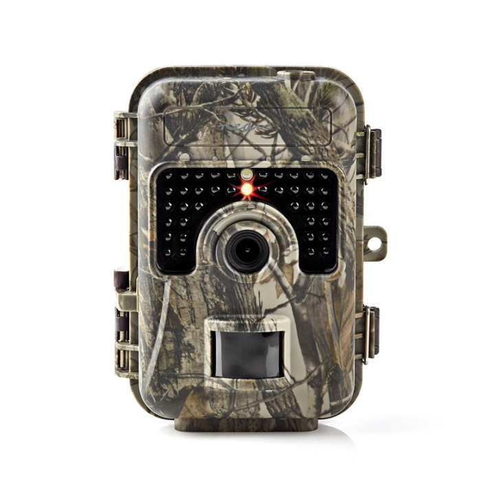 Nedis Wildcamera | 1080p@30fps | 16 MPixel | 3 MP Color CMOS | IP66 | Zwart No-Glow IR | Nachtzicht | Kijkhoek: 90 ° | Bewegingssensor | Detectiehoek: 60 ° | Detectiebereik: 20.0 m | Scherm grootte: 2.4 
