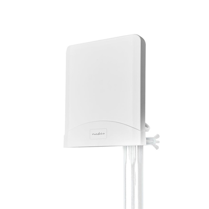 Nedis 5G / 4G / 3G Antenne | 5G | Binnen & Buiten | 698-5000 MHz | Versterking: 6 dB | 2.50 m | Wit in de groep HOME ELECTRONICS / Audio & Beeld / TV & Accessoires / Antennes & Accessoires bij TP E-commerce Nordic AB (38-95274)