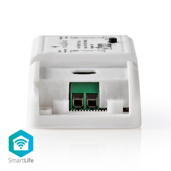 Nedis SmartLife Schakelaar | Wi-Fi | 2400 W | Kroonsteentjes | App beschikbaar voor: Android™ / IOS in de groep HUISHOUDEN & TUIN / Smart home / Slimme huissystemen bij TP E-commerce Nordic AB (38-95286)