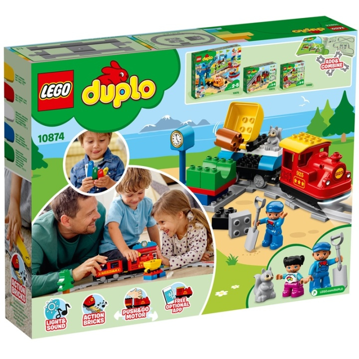LEGO DUPLO Town - Ångtåg in de groep SPEELGOED, KINDER- & BABYPRODUCTEN / Speelgoed / Bouwspeelgoed / Lego bij TP E-commerce Nordic AB (38-95422)