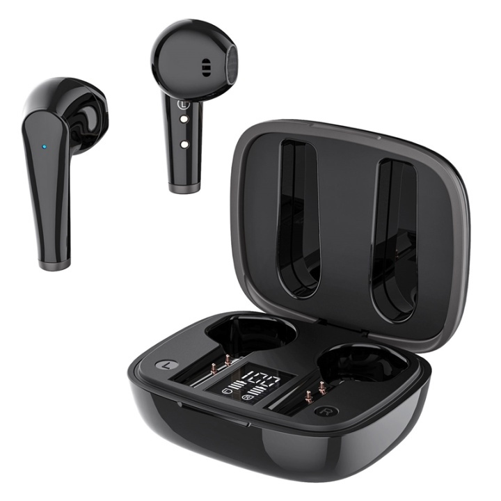 Celly Fuz1 True Wireless Headset Drop, Svart in de groep HOME ELECTRONICS / Audio & Beeld / Koptelefoon & Accessoires / Koptelefoon bij TP E-commerce Nordic AB (38-95483)