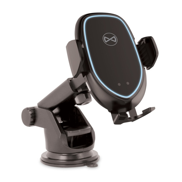 Autohouder met Qi draadloos opladen en automatische vergrendeling, ACH-100 in de groep AUTO / Autohouder / Autohouder Smartphone bij TP E-commerce Nordic AB (38-95609)
