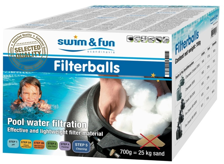 Filterballs 700 gr. in de groep HUISHOUDEN & TUIN / Tuinproducten / Zwembad & Accessoires / Filters en accessoires bij TP E-commerce Nordic AB (38-95627)