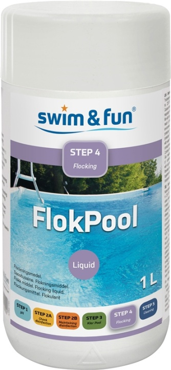 FlokPool 1 liter in de groep HUISHOUDEN & TUIN / Tuinproducten / Zwembad & Accessoires / Zwembadchemicaliën bij TP E-commerce Nordic AB (38-95635)