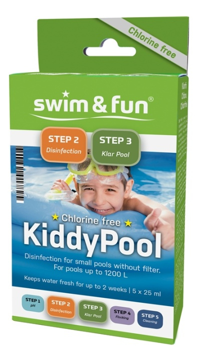 KiddyPool 5 x 25 ml in de groep HUISHOUDEN & TUIN / Tuinproducten / Zwembad & Accessoires / Zwembadchemicaliën bij TP E-commerce Nordic AB (38-95643)
