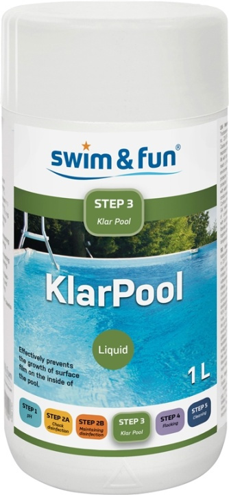 KlarPool 1 liter in de groep HUISHOUDEN & TUIN / Tuinproducten / Zwembad & Accessoires / Zwembadchemicaliën bij TP E-commerce Nordic AB (38-95644)