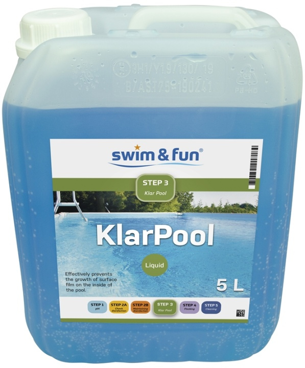 KlarPool 5 liter in de groep HUISHOUDEN & TUIN / Tuinproducten / Zwembad & Accessoires / Zwembadchemicaliën bij TP E-commerce Nordic AB (38-95645)