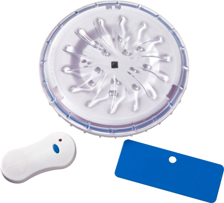 Swim&Fun tuin- & zwembadverlichting met afstandsbediening & magneetbevestiging in de groep HUISHOUDEN & TUIN / Tuinproducten / Zwembad & Accessoires / Zwembadaccessoires bij TP E-commerce Nordic AB (38-95656)