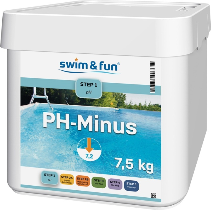 PH Minus 7,5 kg in de groep HUISHOUDEN & TUIN / Tuinproducten / Zwembad & Accessoires / Zwembadchemicaliën bij TP E-commerce Nordic AB (38-95678)