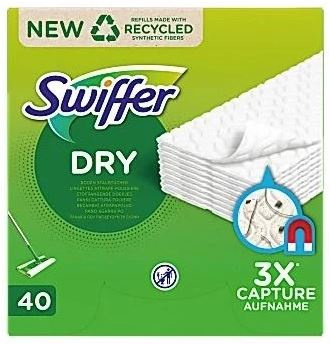 Swiffer Sweeper Navuldoeken 40 Stuks in de groep HUISHOUDEN & TUIN / Schoonmaakproducten / Overige schoonmaakaccessoires bij TP E-commerce Nordic AB (38-95885)