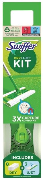 Swiffer Floor Mop Startkit in de groep HUISHOUDEN & TUIN / Schoonmaakproducten / Overige schoonmaakaccessoires bij TP E-commerce Nordic AB (38-95886)
