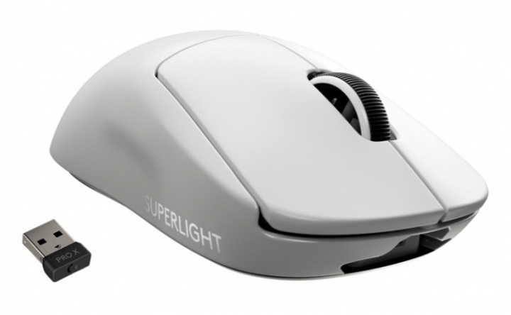 Logitech PRO X SUPERLIGHT Draadloze Gaming Muis, Wit in de groep COMPUTERS & RANDAPPARATUUR / Muizen en toetsenborden / Muizen / Gaming bij TP E-commerce Nordic AB (38-95966)
