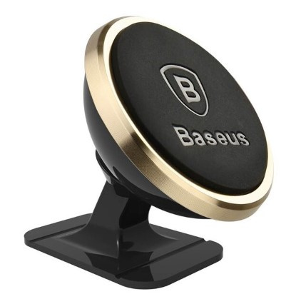 Baseus 360 Magnetisk Mobilhållare till bil Guld in de groep AUTO / Autohouder / Autohouder Smartphone bij TP E-commerce Nordic AB (38-95994)