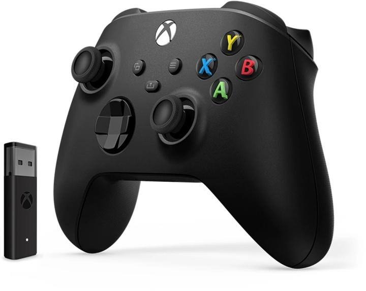 Microsoft Trådlös handkontroll till Xbox med trådlös adapter för Windows 10, Sva in de groep HOME ELECTRONICS / Spelconsoles en accessoires / Xbox One bij TP E-commerce Nordic AB (38-96020)