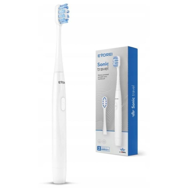 Evorei Sonic Travel Toothbrush in de groep BEAUTY & HEALTH / Mondverzorging / Elektrische tandenborstels bij TP E-commerce Nordic AB (38-96077)