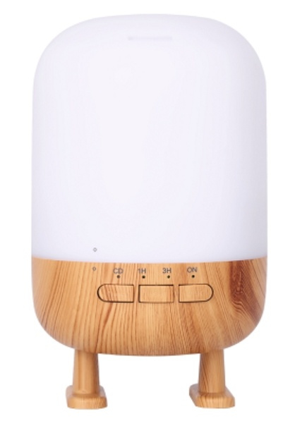 Luchtbevochtiger met luidspreker en lamp, licht houtdesign in de groep HUISHOUDEN & TUIN / Ventilatoren & Klimaatproducten / Luchtbevochtigers bij TP E-commerce Nordic AB (38-96085)