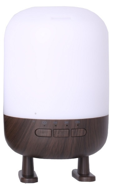 Luchtbevochtiger met luidspreker en lamp, Donker houtdesign in de groep HUISHOUDEN & TUIN / Ventilatoren & Klimaatproducten / Luchtbevochtigers bij TP E-commerce Nordic AB (38-96086)