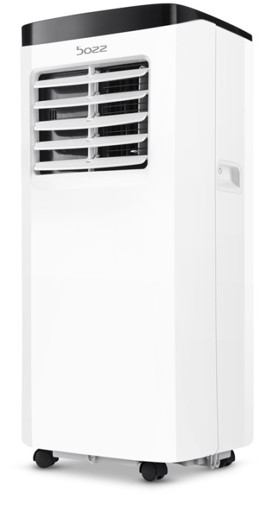 Bozz Portabel AC för 10-15m² - Luftkonditionering - Aircondition (7000 BTU) in de groep HUISHOUDEN & TUIN / Ventilatoren & Klimaatproducten / Luchtbevochtigers & Airco bij TP E-commerce Nordic AB (38-96167)