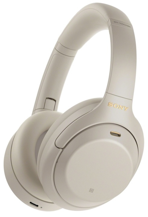 Sony WH-1000XM4 Draadloze hoofdtelefoon met ruisonderdrukking, zilver in de groep HOME ELECTRONICS / Audio & Beeld / Koptelefoon & Accessoires / Koptelefoon bij TP E-commerce Nordic AB (38-96231)