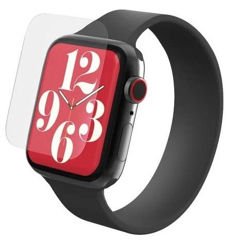ZAGG Ultra Clear+ Skärmskydd till Apple Watch Series 4/5/6/SE (40mm) in de groep SMARTPHONE & TABLETS / Training, thuis & vrije tijd / Apple Watch & Accessoires / Accessoires bij TP E-commerce Nordic AB (38-96400)