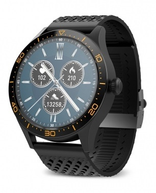 Forever ICON 2 AW-110 Smartwatch, Zwart in de groep SPORT, VRIJE TIJD & HOBBY / Smartwatch & Activiteitsmeters / Smartwatches bij TP E-commerce Nordic AB (38-96417)