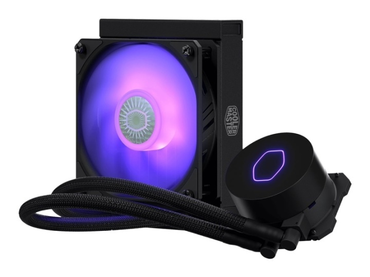 Cooler Master MasterLiquid ML120L V2 RGB vätskekylning för datorer in de groep COMPUTERS & RANDAPPARATUUR / Computeronderdelen / Koeling / Processorkoelers bij TP E-commerce Nordic AB (38-96422)