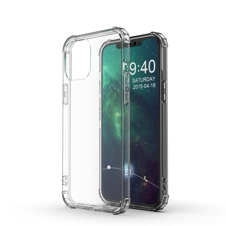 Transparant mobiel hoesje voor iPhone 13 Pro in de groep SMARTPHONE & TABLETS / Mobielbescherming / Apple / iPhone 13 Pro / Hoesjes bij TP E-commerce Nordic AB (38-96431)