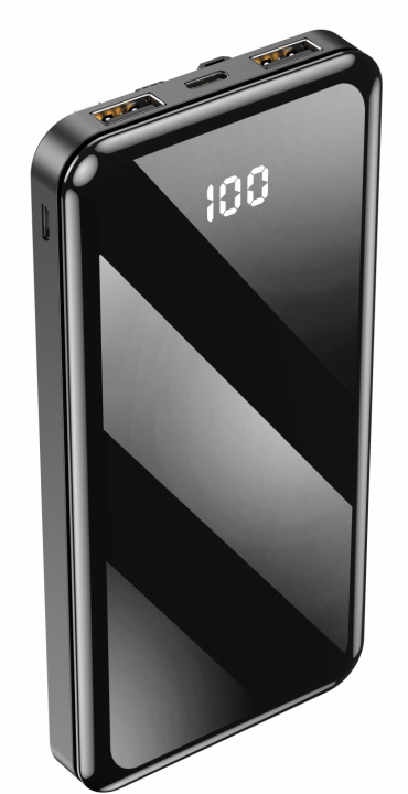 Forever TB-411 Powerbank met kabels, 10 000 mAh in de groep SMARTPHONE & TABLETS / Opladers & Kabels / Powerbanks bij TP E-commerce Nordic AB (38-96467)