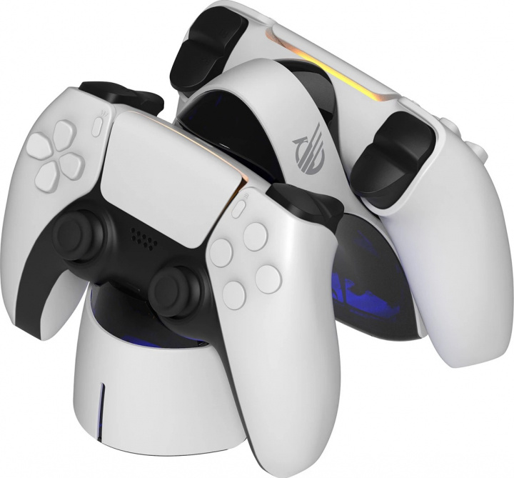 KMD Dubbel laddstation för PS5-kontroller in de groep HOME ELECTRONICS / Spelconsoles en accessoires / Sony PlayStation 5 / Accessoires bij TP E-commerce Nordic AB (38-96570)