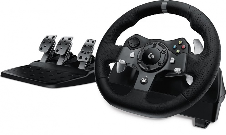 Logitech G920 Driving Force Racing Wheel (PC/Xbox One) in de groep HOME ELECTRONICS / Spelconsoles en accessoires / Xbox One / Accessoires bij TP E-commerce Nordic AB (38-96588)