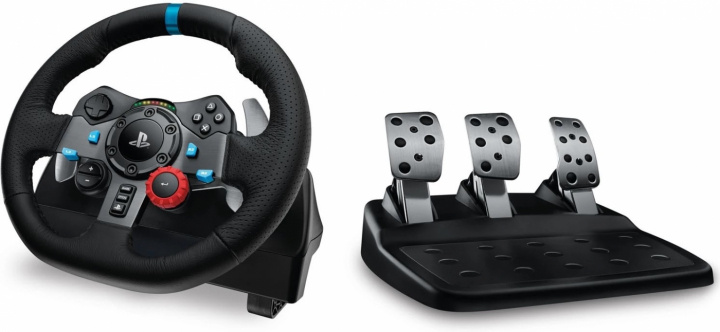 Logitech G29 Driving Force Racing Wheel (PC/PS3/PS4) in de groep COMPUTERS & RANDAPPARATUUR / GAMING / Gaming accessoires bij TP E-commerce Nordic AB (38-96589)