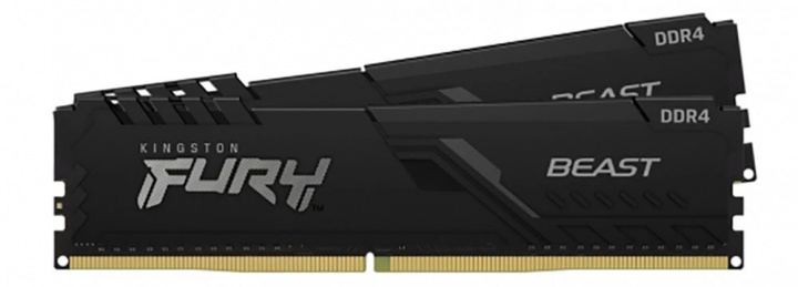 Kingston Fury Beast DDR4 3600MHz 2x8GB in de groep COMPUTERS & RANDAPPARATUUR / Computeronderdelen / RAM-geheugen / DDR4 bij TP E-commerce Nordic AB (38-96625)